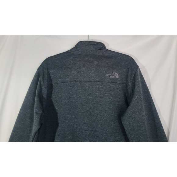 The North Face Mens Apex Canyonwall Eco Heather Gray Softshell Jacket Medium - Picture 9 of 10